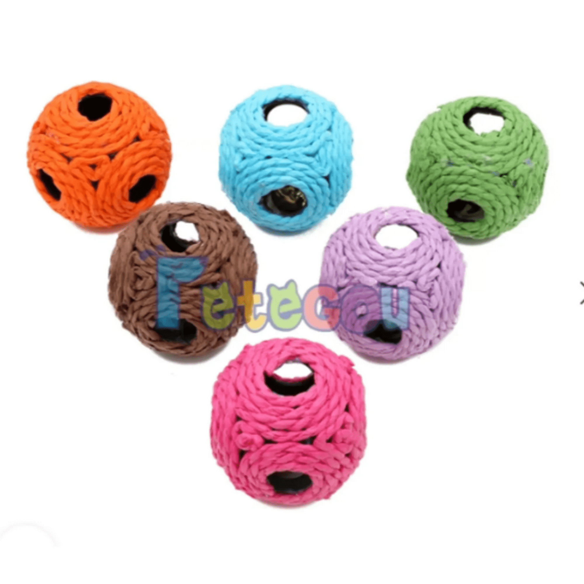 Genérico - Juguete Bola Con Cascabel Para Gatos Set 3 Unidades