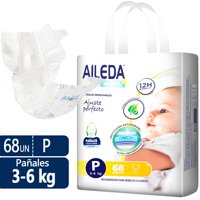 Aileda Pañales Infantiles Desechables Talla P Sin Género 68U