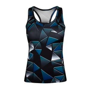 Andesland - Camiseta Musculosa Deportiva Stretch Mujer
