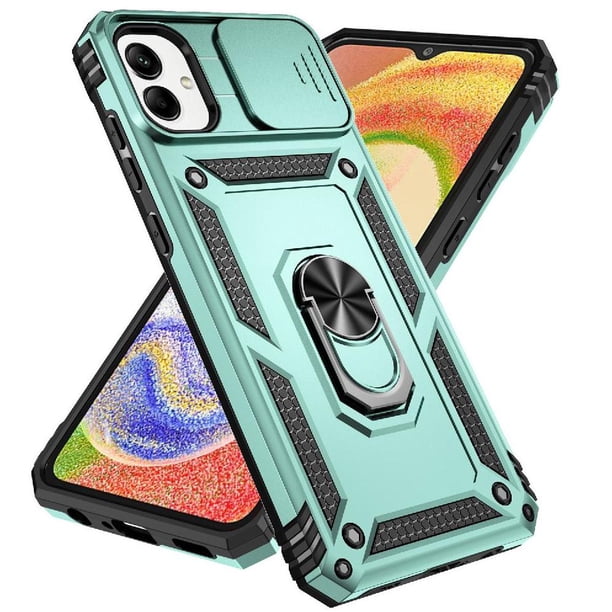 Estuche GANGXUN para Samsung Galaxy A05, soporte giratorio 360°, estilo mecánico y magnético