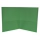 thumbnail image 2 of Carpetas escolares School Smart de 2 bolsillos verdes paquete de 25, 2 of 9
