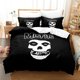 thumbnail image 1 of ed The Misfits Glenn Danzig Bedding Sets exquisite bed supplies set duvet cover bed comforter set luxury birthday gift, 1 of 5