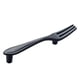 thumbnail image 3 of Creative Spoon Pull Handle Gabinete De La Cocina Perilla De La Puerta Matt Black Fork, 3 of 3