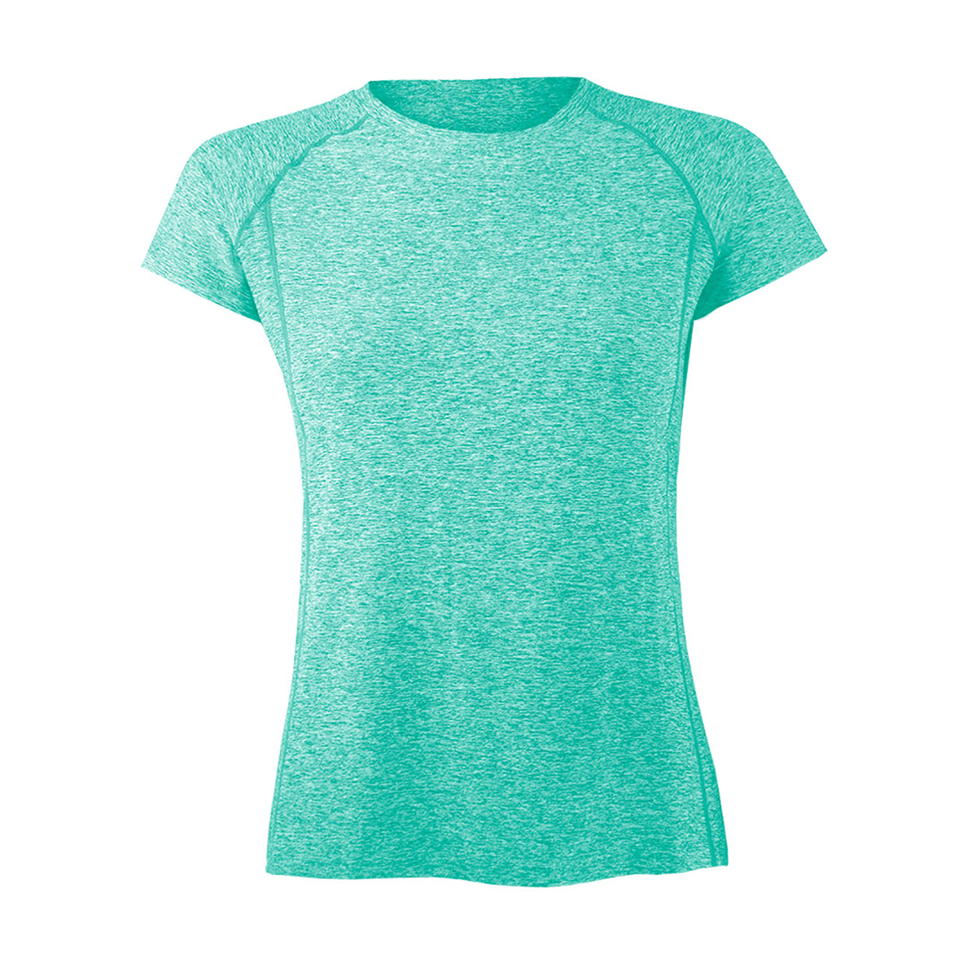Andesland - Polera Dry Fit Manga Corta Deportiva Jaspeada Mujer