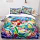 thumbnail image 1 of Cover Bedding Set The Little Mermaid And Poseidon And His People Gift3-Piece Bedding Set (1 Duvet Cover + 2 Pillow Shams), 1 of 3