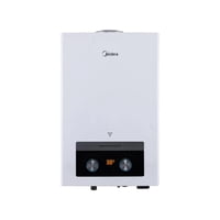 Midea - Calefont 13 Litros Tiro Natural Gas Licuado Blanco