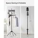 thumbnail image 3 of Tendedero de ropa SONGMICS de 2 niveles, plegable, 72 pulgadas, negro, 3 of 8