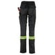 thumbnail image 2 of PANTALON GABARDINA DUAL HI VIS CON CINTA DIA Y NOCHE Negro, 2 of 4