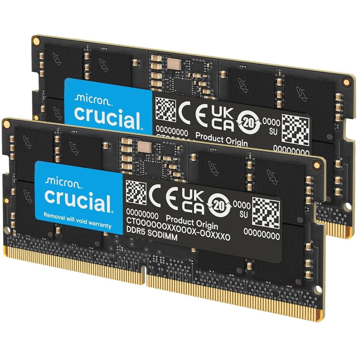 Memoria Ram Crucial 32gb Ddr5 Kit 2x16gb 5600mhz Sodimm