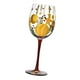 thumbnail image 1 of Copa De Vino Navideña Copa De Vino Tinto Estampada Para Estilo Festivo De Vacaciones De Invierno E, 1 of 3