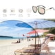 thumbnail image 3 of Gafas de sol de moda europeas y americanas con el mismo estilo, montura de metal, doble haz, personalidad, montura grande, gafas de sol vintage, 3 of 5