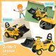 thumbnail image 3 of Excavadora Homcom para niños Ride On Excavator con almacenamiento debajo del asiento, 3 of 9