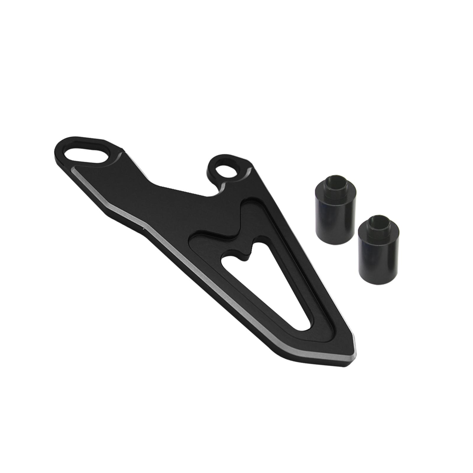 Magideal - Protector De Cubierta De Cadena De Protección De Rueda Dentada Delantera/Aleación De Aluminio Para Kawasaki Kx125 2003-2008/ Kx450F 2006-18/ Kx250F Negro
