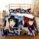 thumbnail image 1 of Steins Gate Bedding Set Double Duvet Cover Comforter Pillowcase Boys Girls Adults Bedroom Home Textiles, 1 of 5