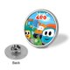 thumbnail image 3 of Leo el camión-Theme Round Button Badge: Premium Metal Construction, Ideal for High-End Events 2.8 cm, 3 of 6
