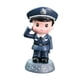 thumbnail image 2 of Estatua De Policía Pintada A Mano, Divertida Decoración Para Tartas, Para Estantería, Escritorio, Oficina, Estatua De Ni?o., 2 of 5