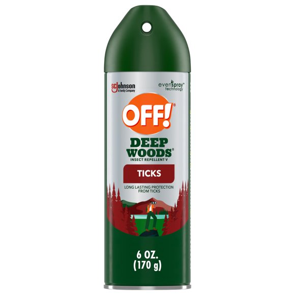 Aerosol repelente de insectos ¡DESACTIVADO! Deep Woods, de larga duración, 177 ml
