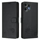thumbnail image 1 of Funda tipo cartera FOXDOCK para Nothing CMF Phone 2 Pro con soporte, ranuras, RFID, diseño de gato, 1 of 5
