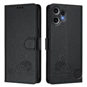 Funda Tipo Cartera Foxdock Para Nothing Cmf Phone 2 Pro Con Soporte, Ranuras, Rfid, Diseño De Gato