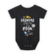 thumbnail image 2 of Baby Girls Cute Casual Romper With "My Grandma Loves Me To The Moon" Print For Summer Pregnancy Gift, 2 of 5