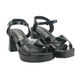 thumbnail image 5 of Sandalia Chalada Mujer Flora-1 Negro Casual, 5 of 6