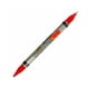 thumbnail image 2 of Marcador Permanente Doble Punta Fina Y Media 4 Unid rojo, 2 of 4