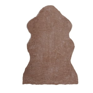 Genérico - Alfombra Poliester Yagan 90X150 Beige