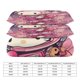 thumbnail image 4 of Hello Kitty Duvet Cover Set 3 Piece Bedding Set Double Sided Printing Decorative Comforter Cover Set, 4 of 5