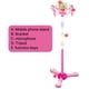 thumbnail image 4 of Máquina de karaoke para niños con micrófonos dobles, soporte ajustable, juego de música, reproductor de karaoke, juguetes, regalo para niña, 4 of 8