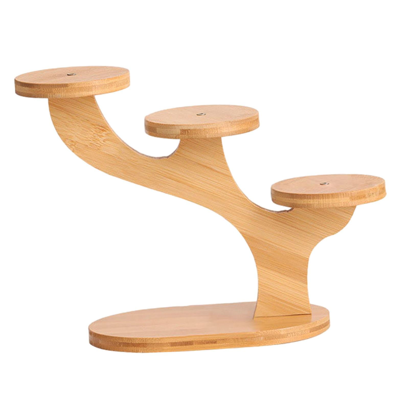 Ioensy - Organizador De Soporte Para Plantas, Estante De Decoración De Adornos Para Balcón, Maceta De Interior, 3 Soportes