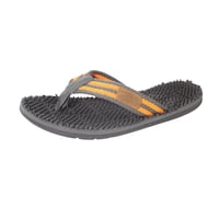 Sandalia Gris/Naranjo Vía Franca