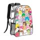 thumbnail image 1 of Squishmallows Mochila transparente temática, resistente y duradera, bolsa see-through para trabajo, deporte, universidad y viaje, 31 × 43 cm, 1 of 6