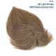 thumbnail image 2 of Loveternal Postizo 100% Cabello Humano Real Toppers con Flequillo para Mujer 14 Pulgadas (Castaño Claro), 2 of 5