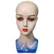 thumbnail image 1 of Cabeza De Maniquí, Rostro Femenino, Soporte Calvo Para Pelucas, Peinado O Sombrero De Exhibición, Azul, 1 of 5