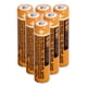 thumbnail image 1 of Baterías recargables AAA NiMH pingju 1.2 V 550 mAh, paquete de 6, 1 of 7