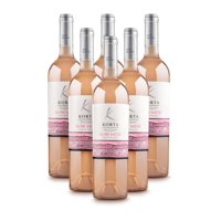 Korta - Vino Selected Rose Petit Verdot, 6 Unidades