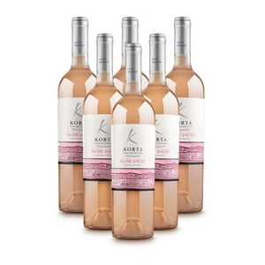 Korta - Vino Selected Rose Petit Verdot, 6 Unidades