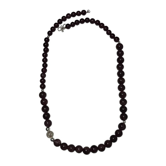 Collar de plata 925 con Granate