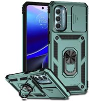 Estuche Gangxun Para Motorola Moto G Stylus 5G 2022, Soporte Giratorio 360°, Estilo Mecánico Y Magnético