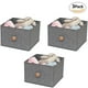 thumbnail image 1 of Pack 3 Cajas Organizadoras Carry All Ropa Accesorios Apilables Almacenaje Closet, 1 of 4