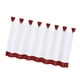 thumbnail image 5 of Personalizar Cafe Cortina de ventana Cortina de cocina Tier # 1 35x18 pulgadas, Wine Red, 5 of 5