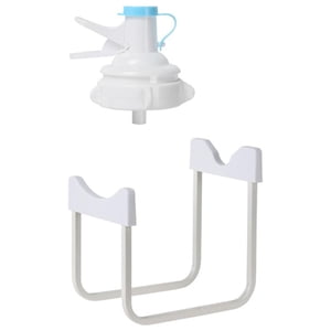 Magideal - Soporte Para Jarra De Agua, Organizador De Botellas De Agua, Soporte De Escritorio De Metal, Dispensador De Bebidas, Soporte Para Botellas De Agua Par Alt. 225 Cm 28 Cm