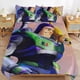 thumbnail image 1 of Lightyear Cartoon Bedding Sets Ultra Soft Skin-Friendly Duvet Cover 3 Piece, Cute Comforter Cover Bed Set for Boys Girls Kids, 1 of 5