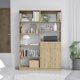 thumbnail image 4 of Combo Home Estante 62 Cm + Estante 2 Puertas Macadamia, 4 of 7