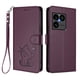 thumbnail image 1 of Carcasa Billetera de Cuero Sintético para Sony Xperia 1 VIII, Morado Oscuro, 1 of 6