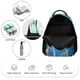 thumbnail image 3 of Mochila Escolar Desmarcar Magia de Sirenas 43x15x32cm, 3 of 6