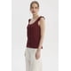 thumbnail image 2 of Polera Mujer Vuelo Abotonado Vino, 2 of 4
