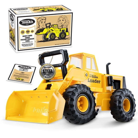Toy Truck Tonka Retro Front Loader Edición Coleccionista para niños