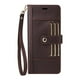 thumbnail image 4 of FOXDOCK Funda tipo Cartera para Xiaomi Redmi 13C – Cubierta de Cuero PU con Múltiples Ranuras, Bolsillo para Efectivo y Correa de Muñeca, 4 of 6