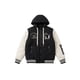 thumbnail image 2 of Chaqueta Varsity Bomber Acolchada Capucha Urbana Desmontable, 2 of 3